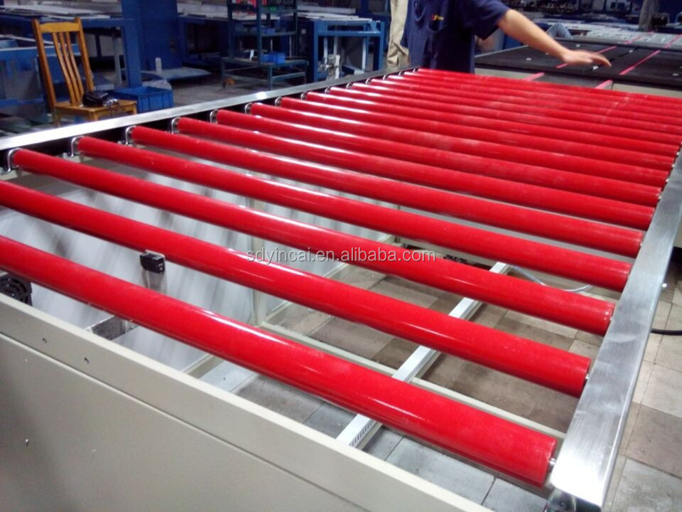 Large Printing Area 80*180cm Track Line Automatic silk screen printing machine for glass in the construction