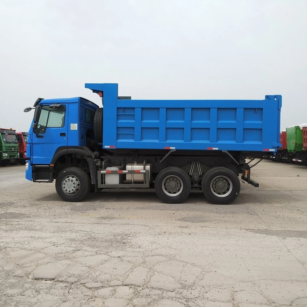 China Hot Sale 20 Ton Dump Truck with Double Cabin with Low Price Caterpillar Dump Truck