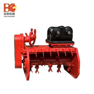 Hot sale hydraulic flail mower for mini 1.7 tons excavator mulcher flail mower  Suitable for small excavator