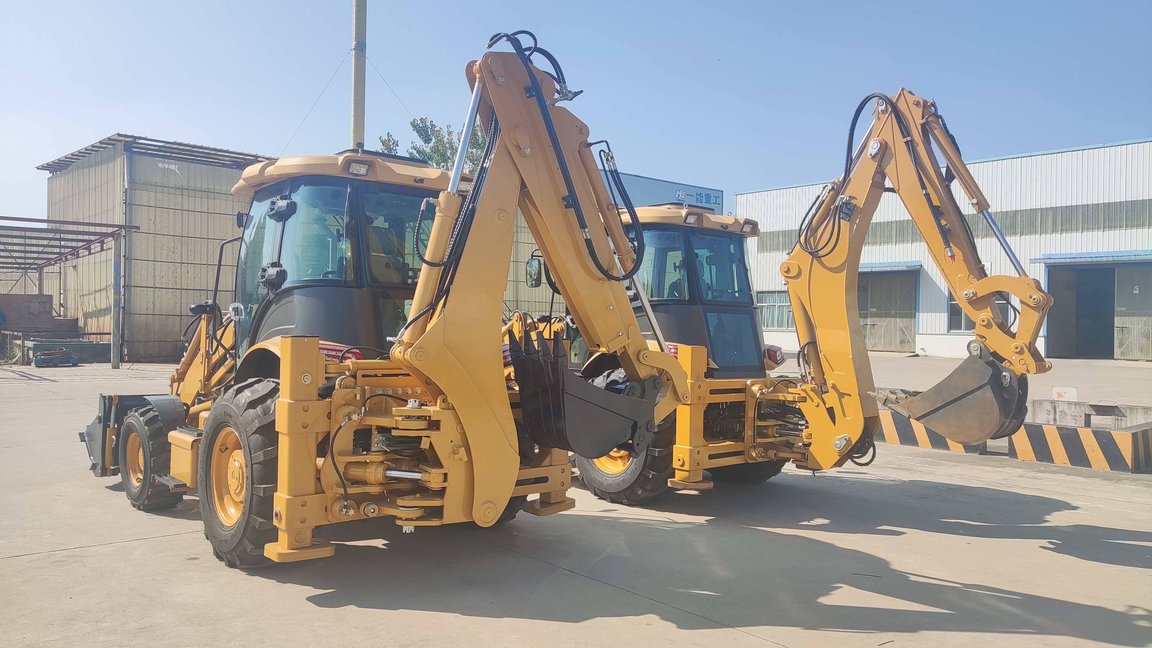 chinese factory mini Backhoe Loader Wheel Loader 3-8 ton excavator