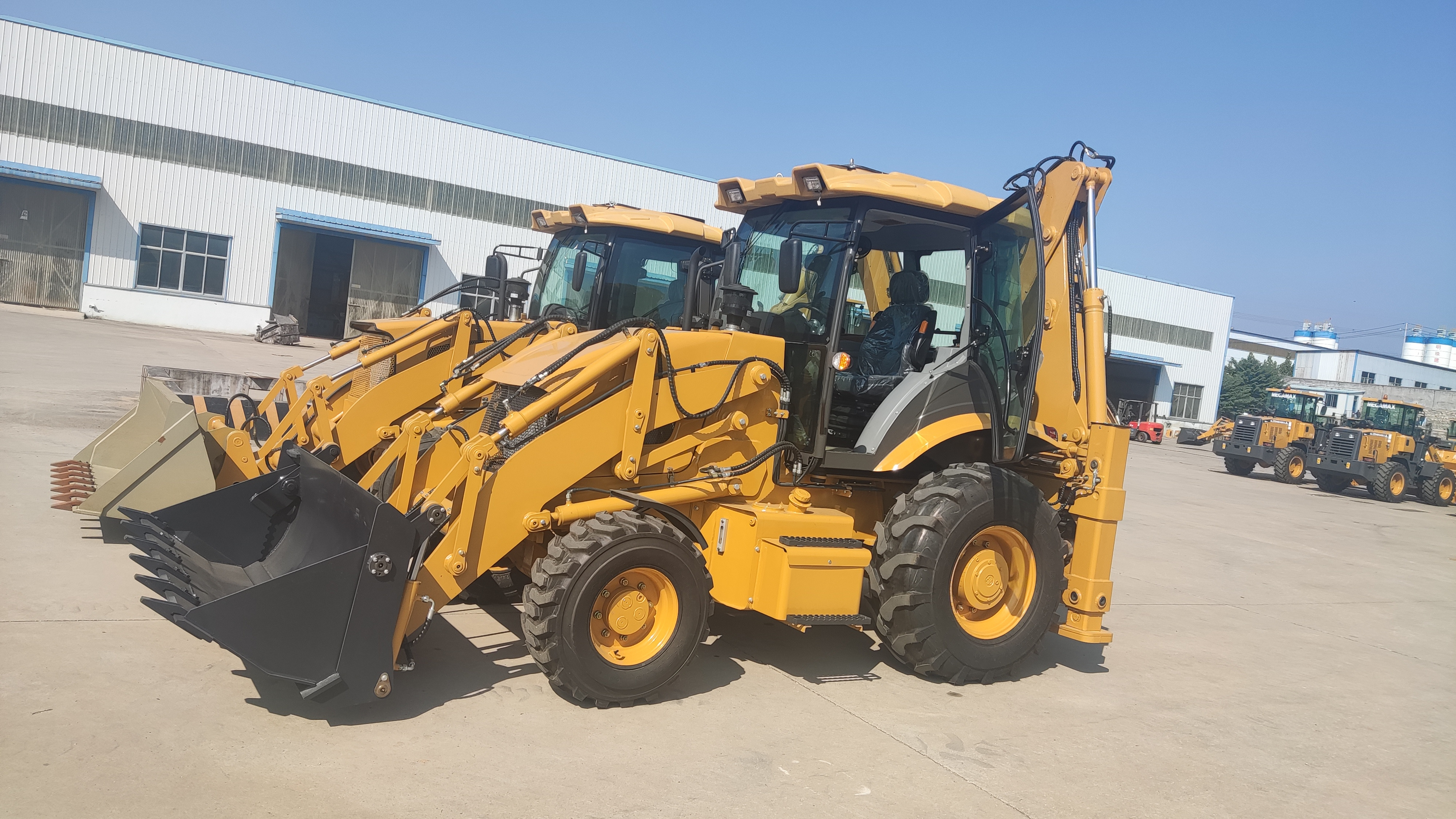 chinese factory mini Backhoe Loader Wheel Loader 3-8 ton excavator