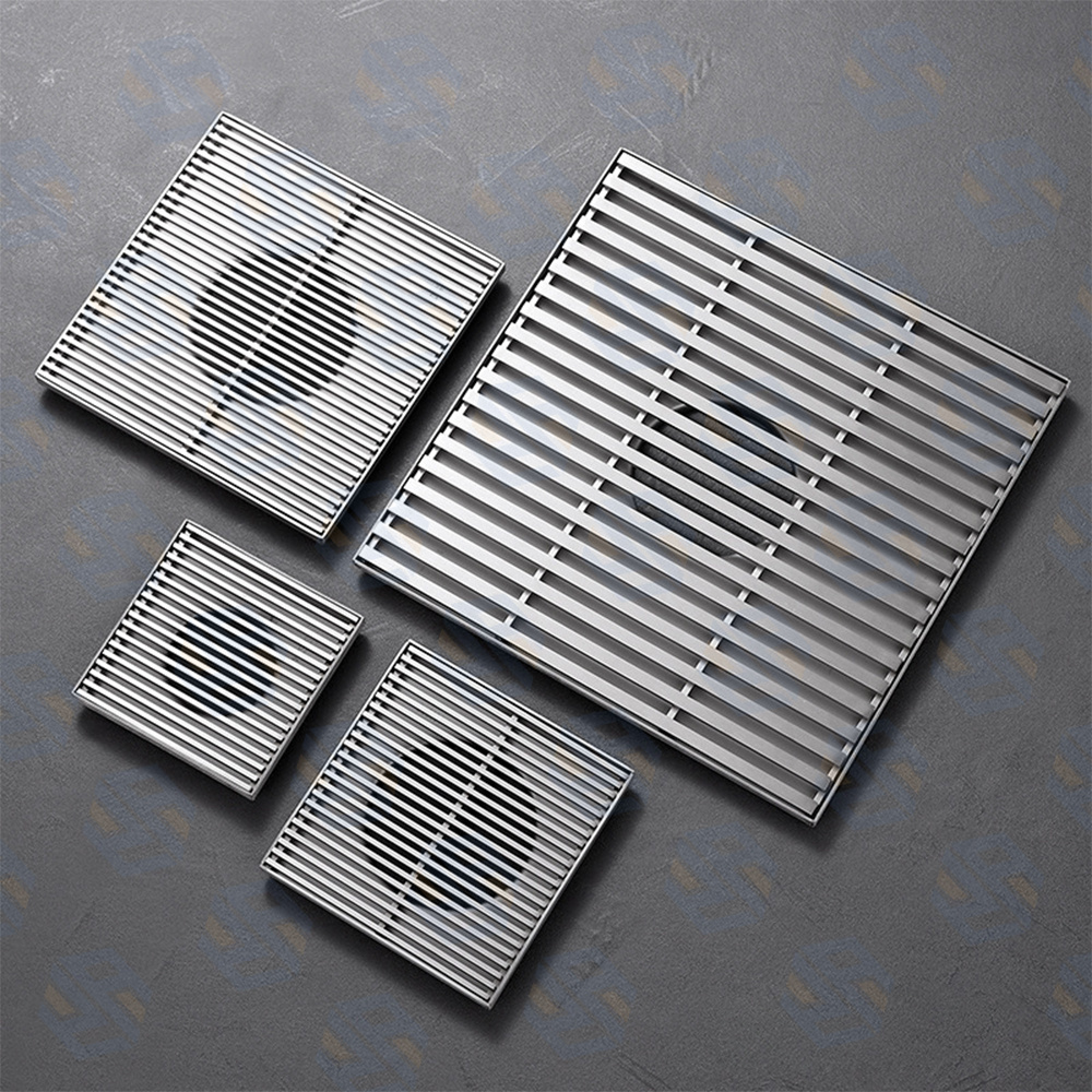 Wholesale Private Label Not Easily Corroded Stainless Steel Strip Floor Drain Grate