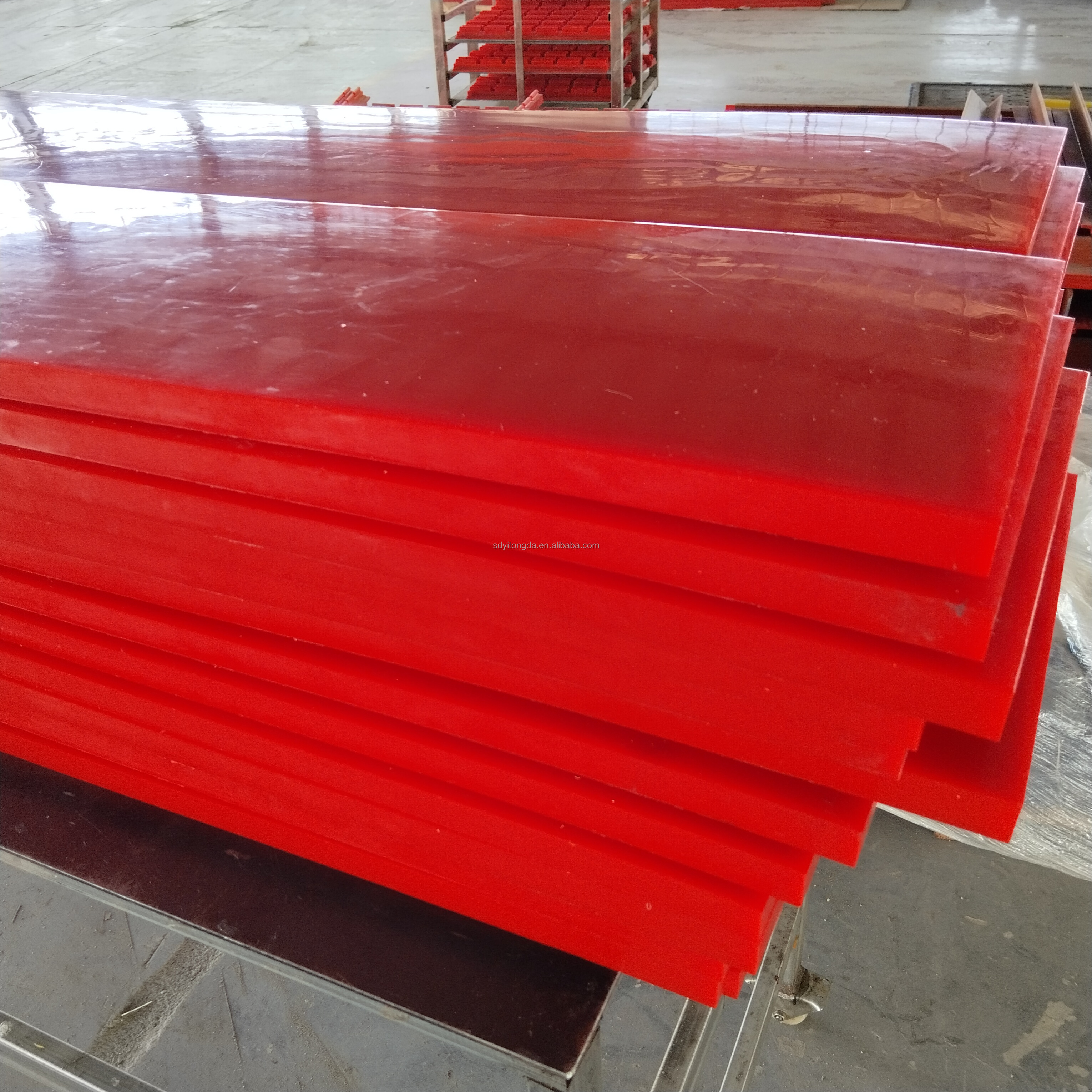 Cutting and Moulding 90A hardness PU Cushion Sheet