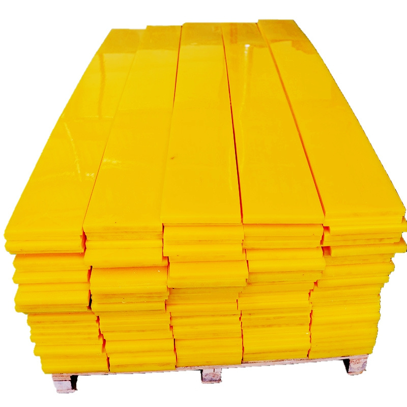 Casting 90A Polyurethane Rubber Sheets PU Wearing Plastic Sheets with Cutting and Moulding Processing Services