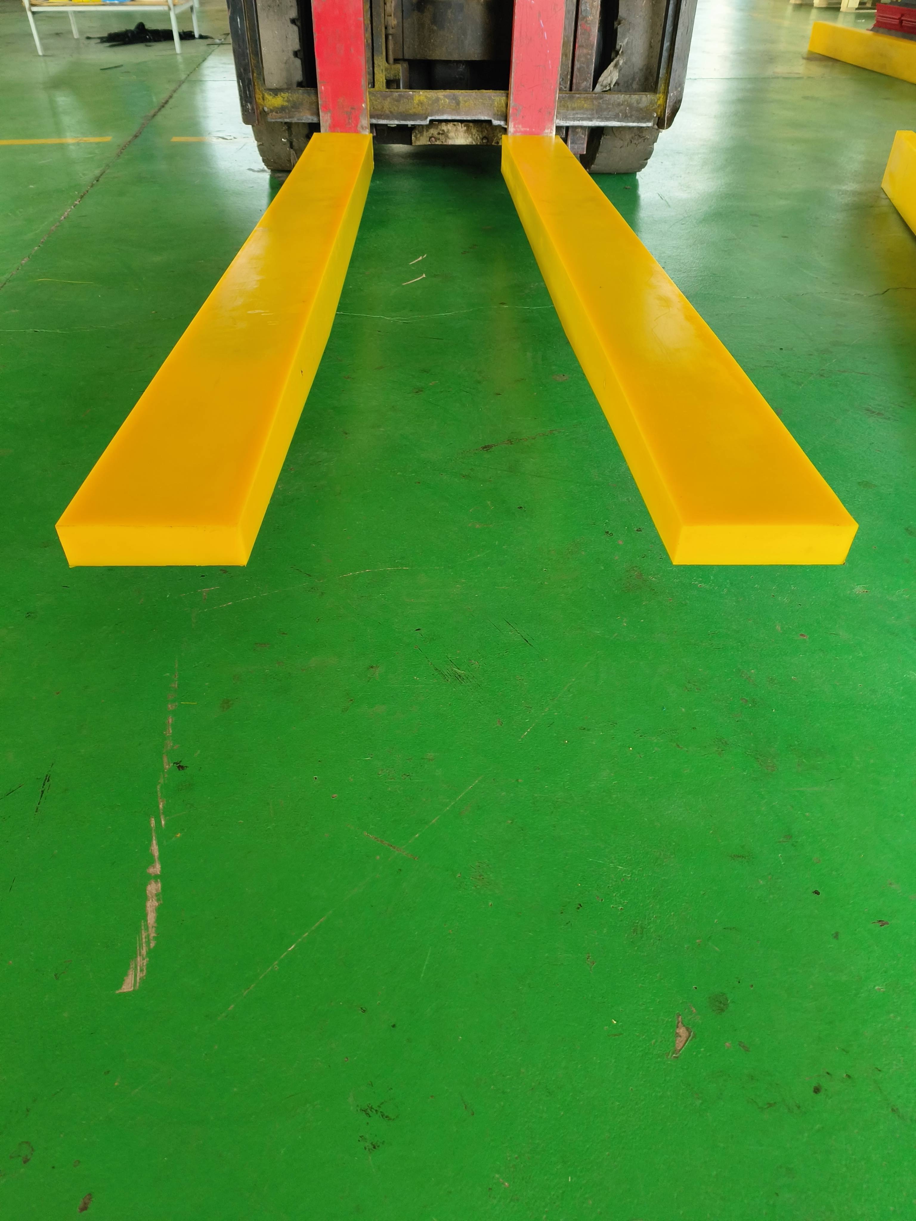 Wear resistant 90A polyurethane forklift covers