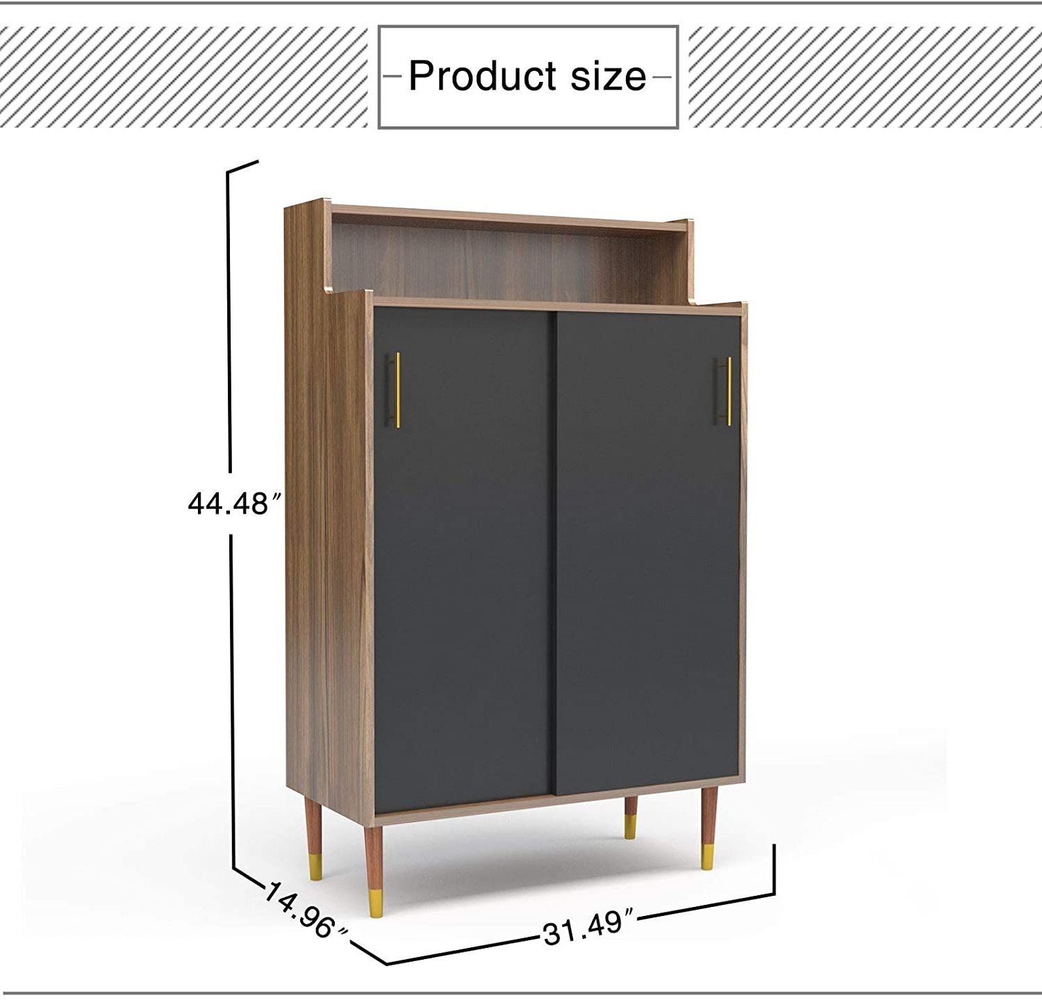 Wood shoe cabinet standing China manufacturer shoe rack cabinet storage