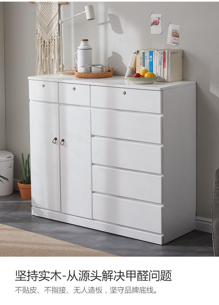 Drawer lock cabinet dressing room cabinet with drawers storage cabinet