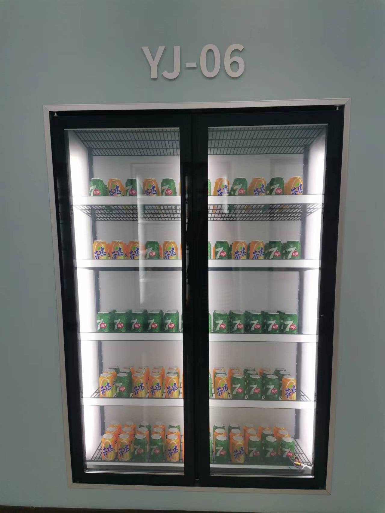 Supermarket Commercial Glass Door Freezer Beverage Cooler Chiller Cola Air Cooler Pepsi Drink Display Fridge Refrigerator