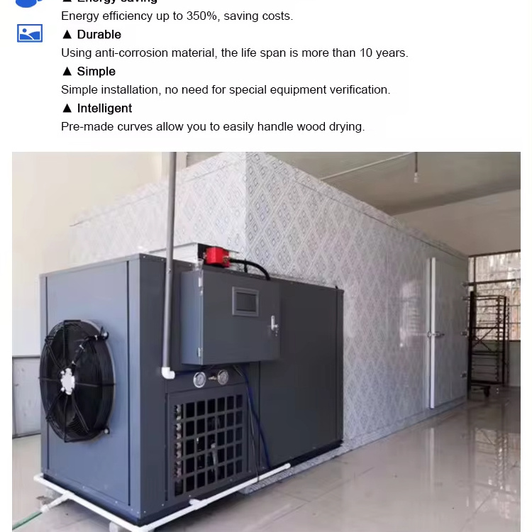 High Temperature Heat Pump Dryer For Fruit Industrial Food Dehydrator