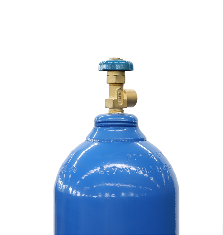 Small Liquid 40L Oxygen gas cylinder Bottles Storage Tank For Diving