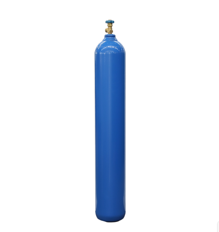 Small Liquid 40L Oxygen gas cylinder Bottles Storage Tank For Diving