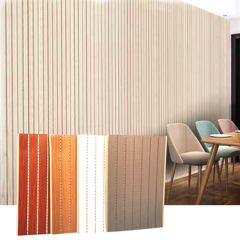 Decorative Perforated Art Acoustic Panels Soundproof PVC wall panel Auditorium/meeting room