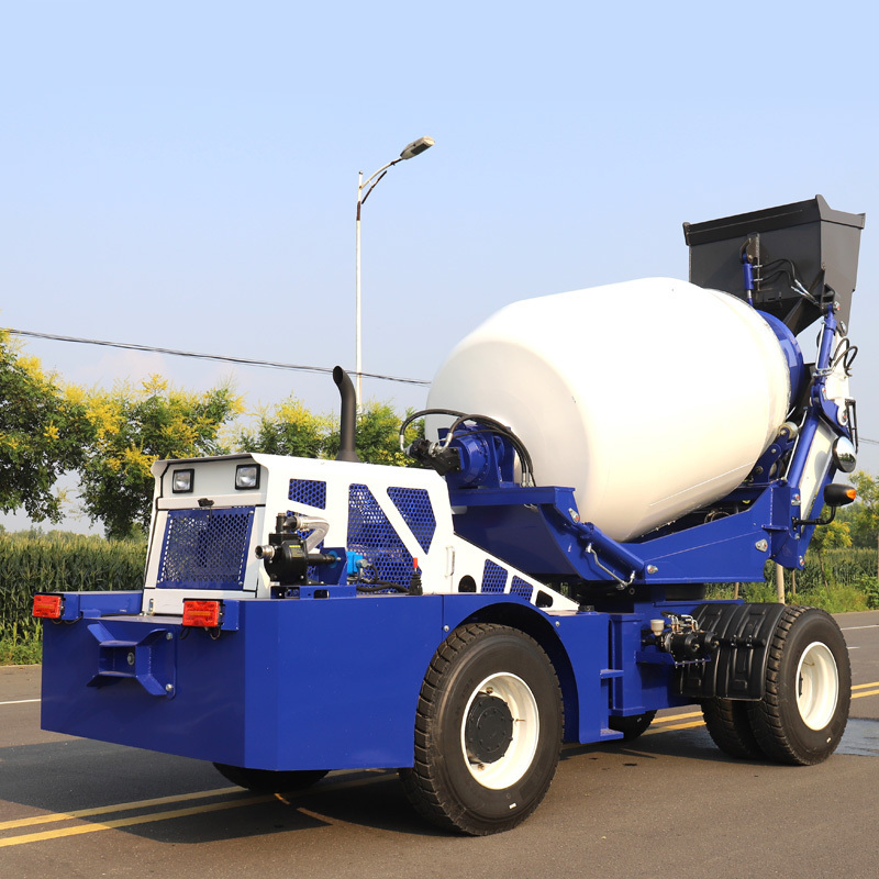 Hot sale self loading mobile concrete mixer truck and self-loading cement concrete mixer