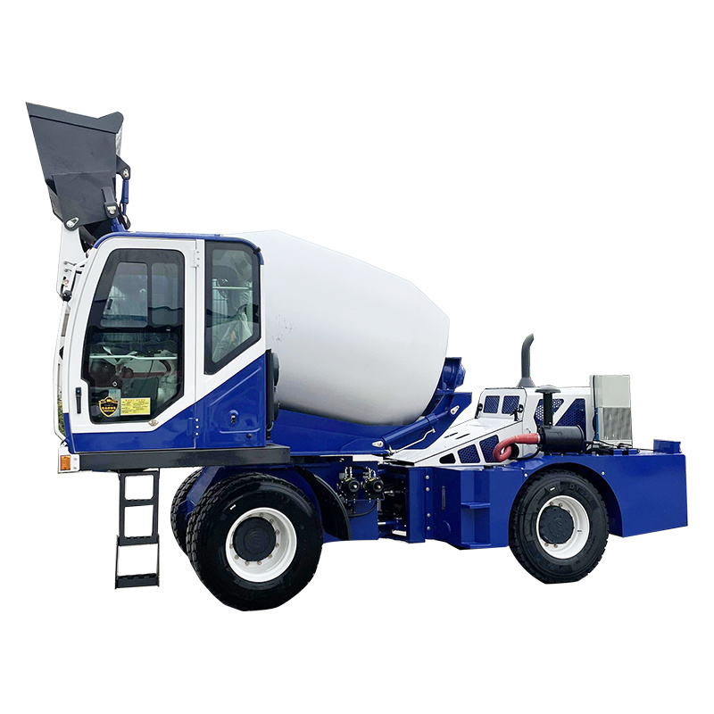 Hot sale self loading mobile concrete mixer truck and self-loading cement concrete mixer