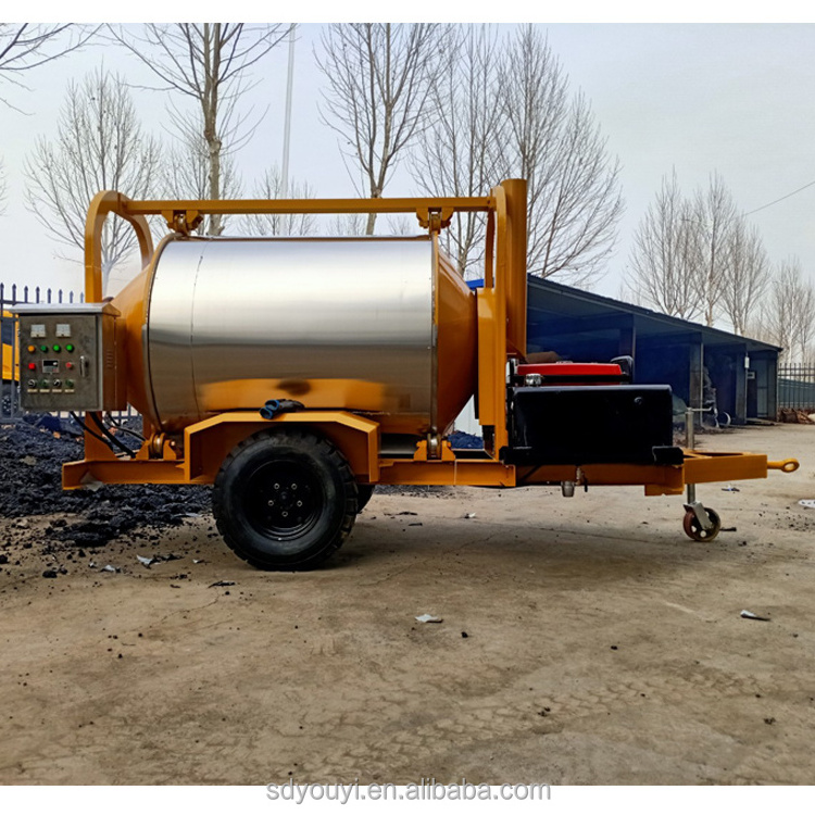 YOUYI Pavement machinery High-quality quality assurance portable Mobile Asphalt Mixing Plant