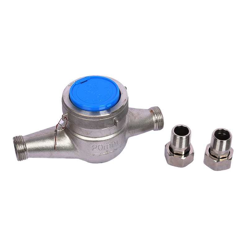 Stainless Steel Iso 4064 Multi Jet Multi Flow Vertical Prepaid Lithium Water Meter Battries