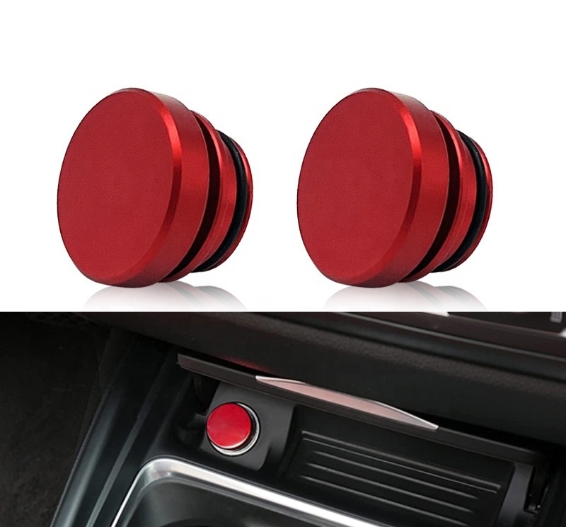 Aluminum Alloy  Dust Cover Waterproof Cover Bullet Cover Car And Motorcycle Cigarette Lighter