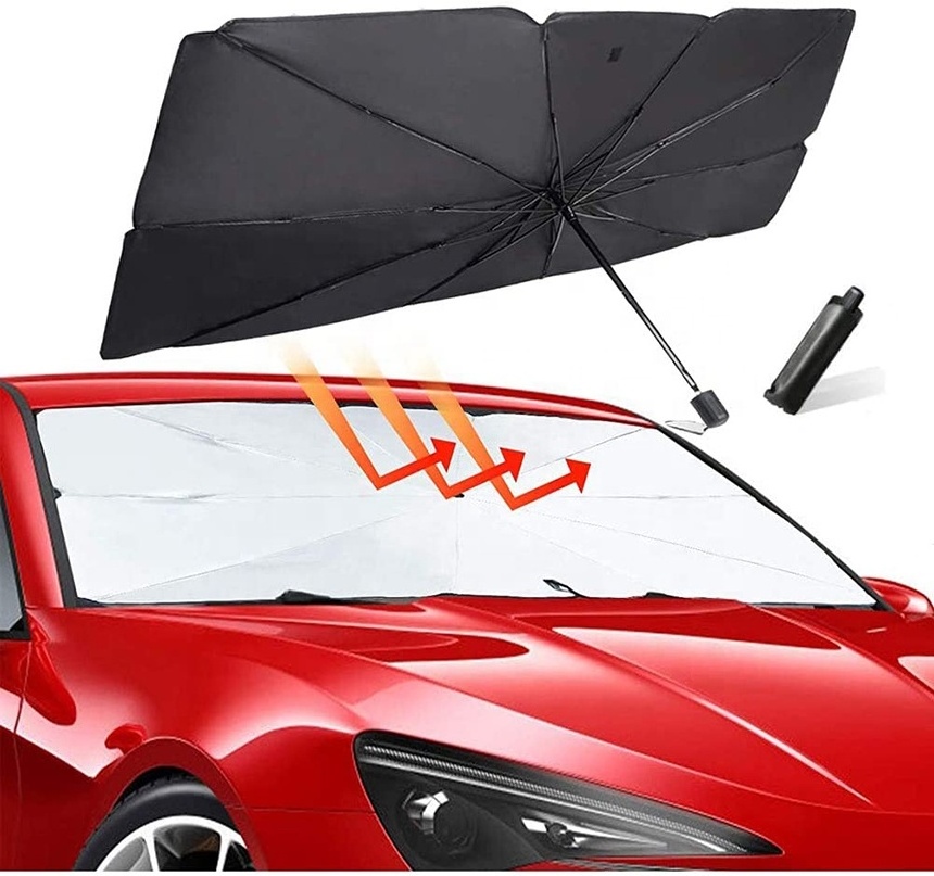 Windscreen Windshield Sunshade Car Front Window UV Protect Folded Car umbrella Sun Shade Cover