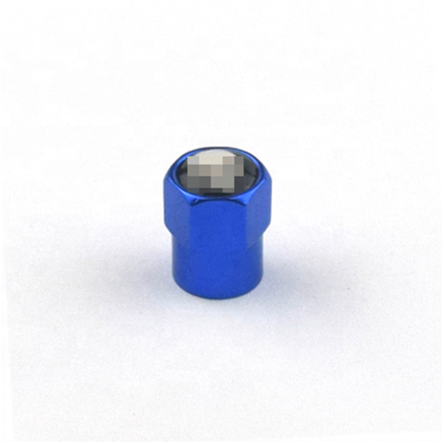 Custom Automobile Aluminum Car Tire Valve Stem Cap valve cover For All Car Logo tire tube valve caps