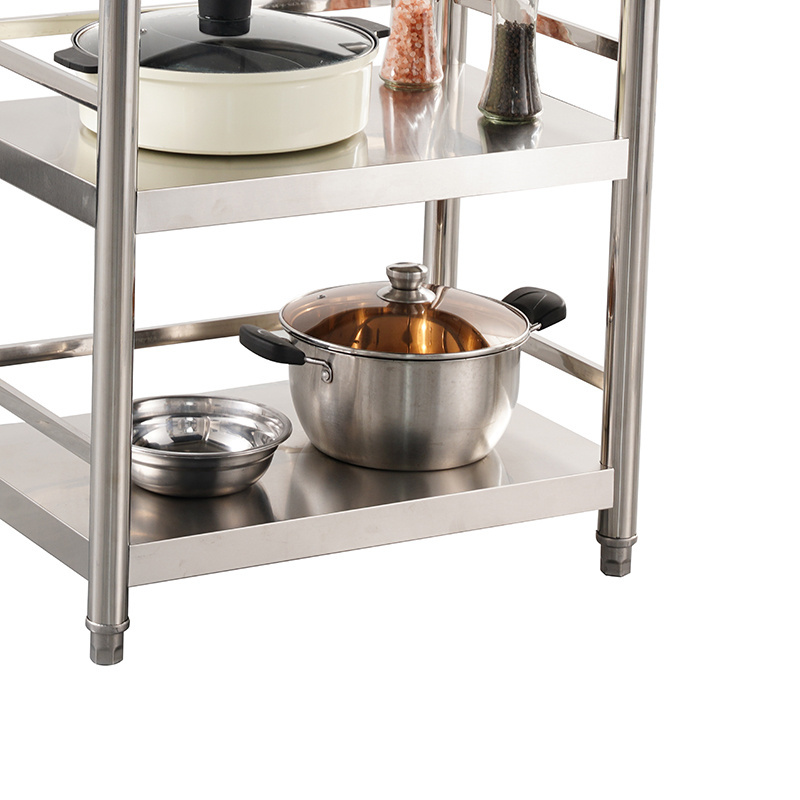 Best Selling High Quality Durable Three Tier Shelf Kitchen Spice Rack Kitchen Storage Shelf