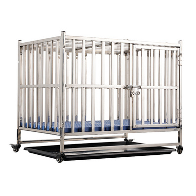 Easy To Install Heavy Duty Dog Cage Strong Metal Kennel And Crate For Medium And Large Dog Cages For Sale Cheap