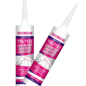 YiSLON heat resistance weatherproof non acidic neutral sanitary silicone sealant