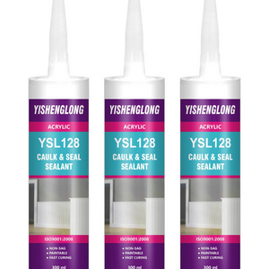 YiSLON Fast Curing Paintable Acrylic Sealant And Bulk Caulking For Kitchen Bathroom