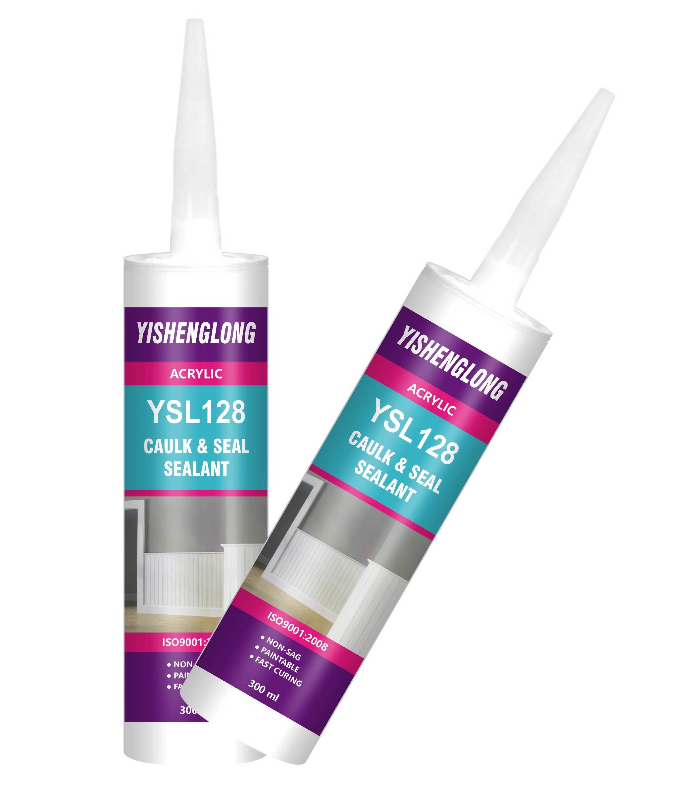 YiSLON High performance silicone sealant manufacturer china gap filler acrylic sealant for wall