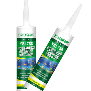 YiSLON  High Temp Resistance Acetic big glass Silicone Sealant Under Oily Environment for Engine