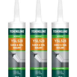 YiSLON Acrylic glue  adhesive and sealant manufacture glue mastic fireproof acrylic sealant