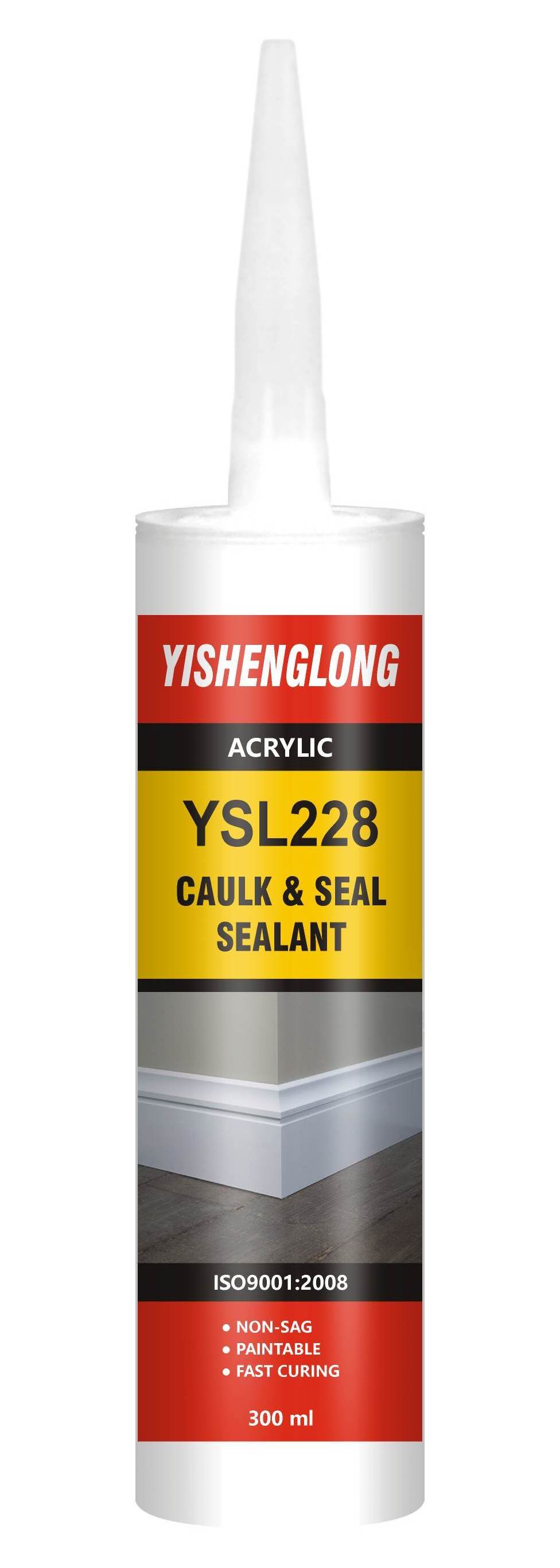 YiSLON acrylic antibacterial aquarium silicone sealant adhesive glue