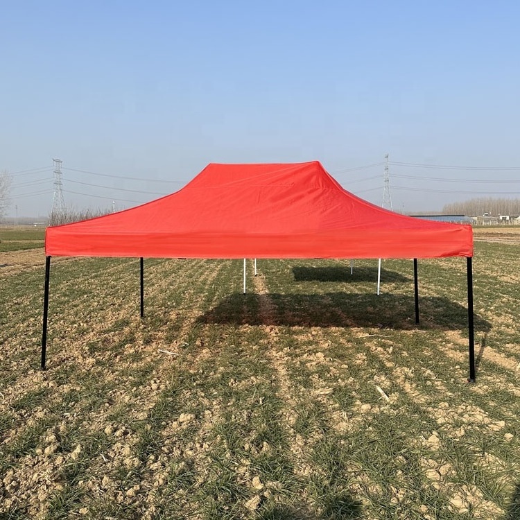 Camping Outdoor Waterproof Outdoor Stalls With Four Corners Awning Square Umbrella Folding Telescopic Four-legged Advertising