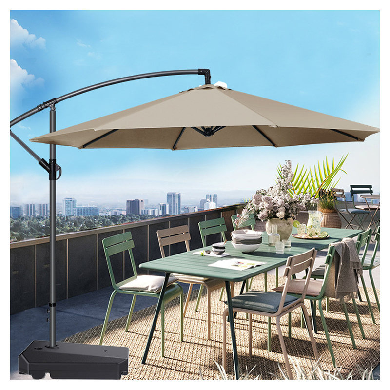 Hot Deals Coffee Drink Bar Parasol Huge 3x3m3.5x3.5m 4x4m Huge Outdoor Umbrella Beer Telescopic Patio Umbrella