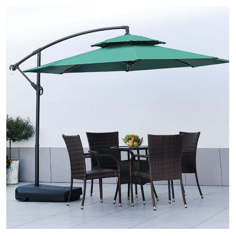 Hot Deals Coffee Drink Bar Parasol Huge 3x3m3.5x3.5m 4x4m Huge Outdoor Umbrella Beer Telescopic Patio Umbrella