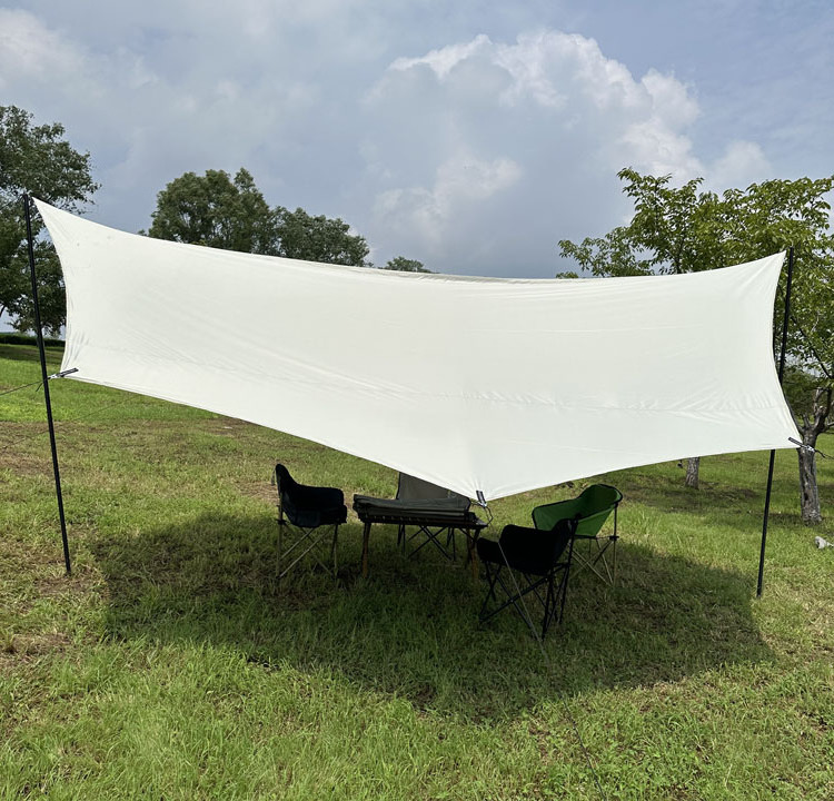 Khaki Skylight Shelter3*5 M Khaki Skylight Shelter With 210d Silver Oxford Cloth Outdoor Camping Canopy Tents Factory Outlet