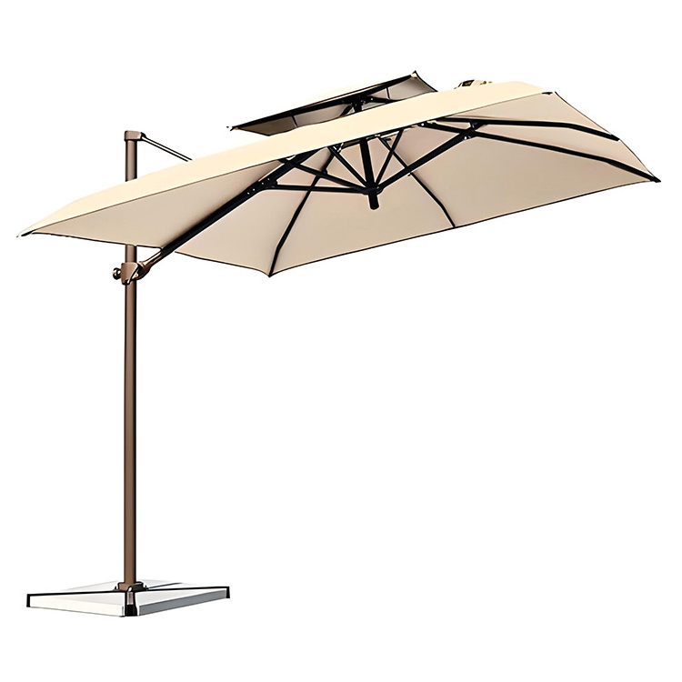 Limited Time Offer Outdoor Patio Umbrella Large White Umbrella Large White Heavy Duty Outdoor Square Large Cantilever Umbrella