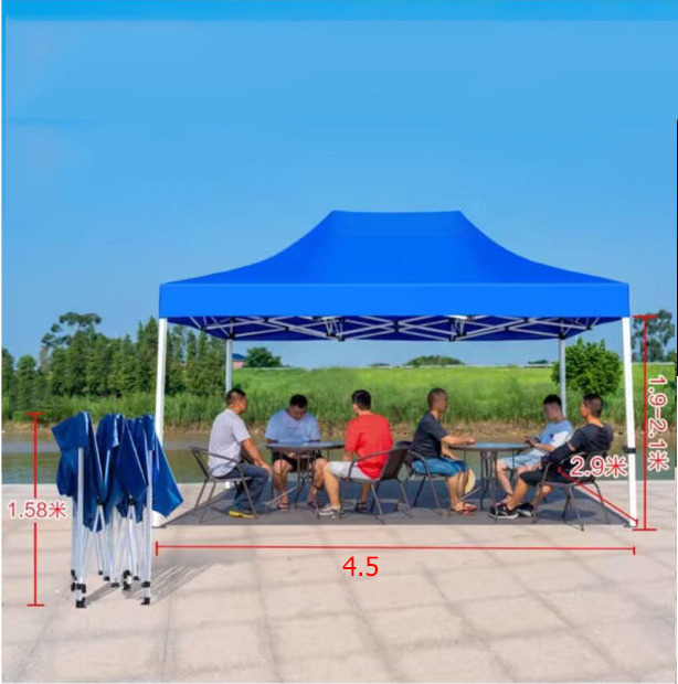 Waterproof 10x15  Pop up  Canopy Folding Tent with Logo Camping Malaysia Custom  Metal Frame Trade Show Tent