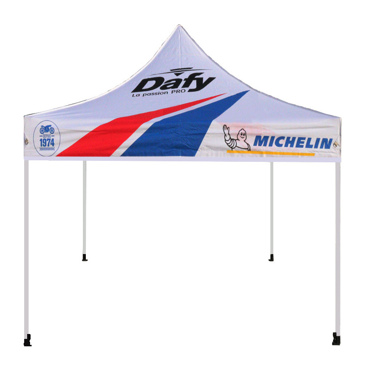 Custom Ez up Metal Frame Trade Show Tent Waterproof Canopy Folding Tent with Logo Camping Malaysia 10x20 Pop up Canopy