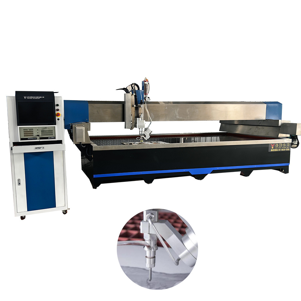 China Factory Hot Sale Portable Water Jet Cutter 3020 Water Jet Cutting Machine With 5 Axis Flow Waterjet Cutting Services