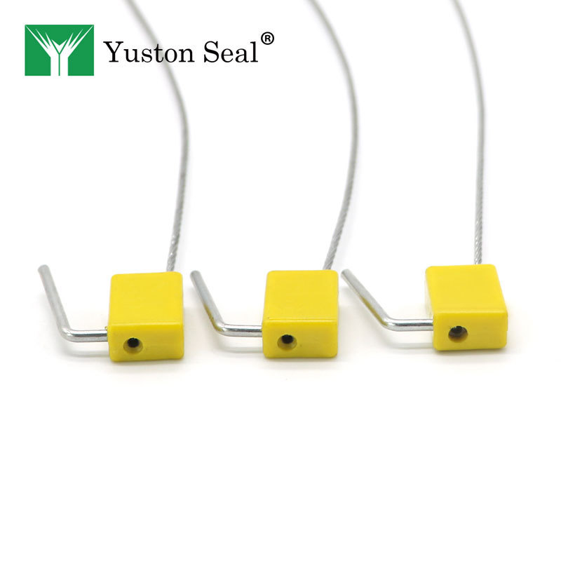 YTCS404 plastic coated 1.8mm adjustable cable seal with mechanical cable seal cutter