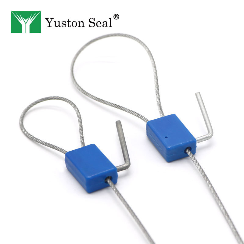 YTCS404 plastic coated 1.8mm adjustable cable seal with mechanical cable seal cutter