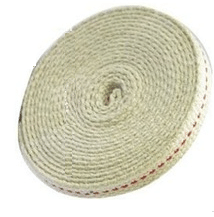 red line 100% cotton material flat wicks for  oil  fire proof lantern  and oil lamp