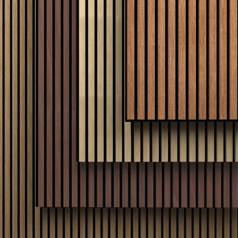 luxury decorative american wool oak wood veneer acoustic slat wood wall panels soundproof waterproof wooden mdf wall panels