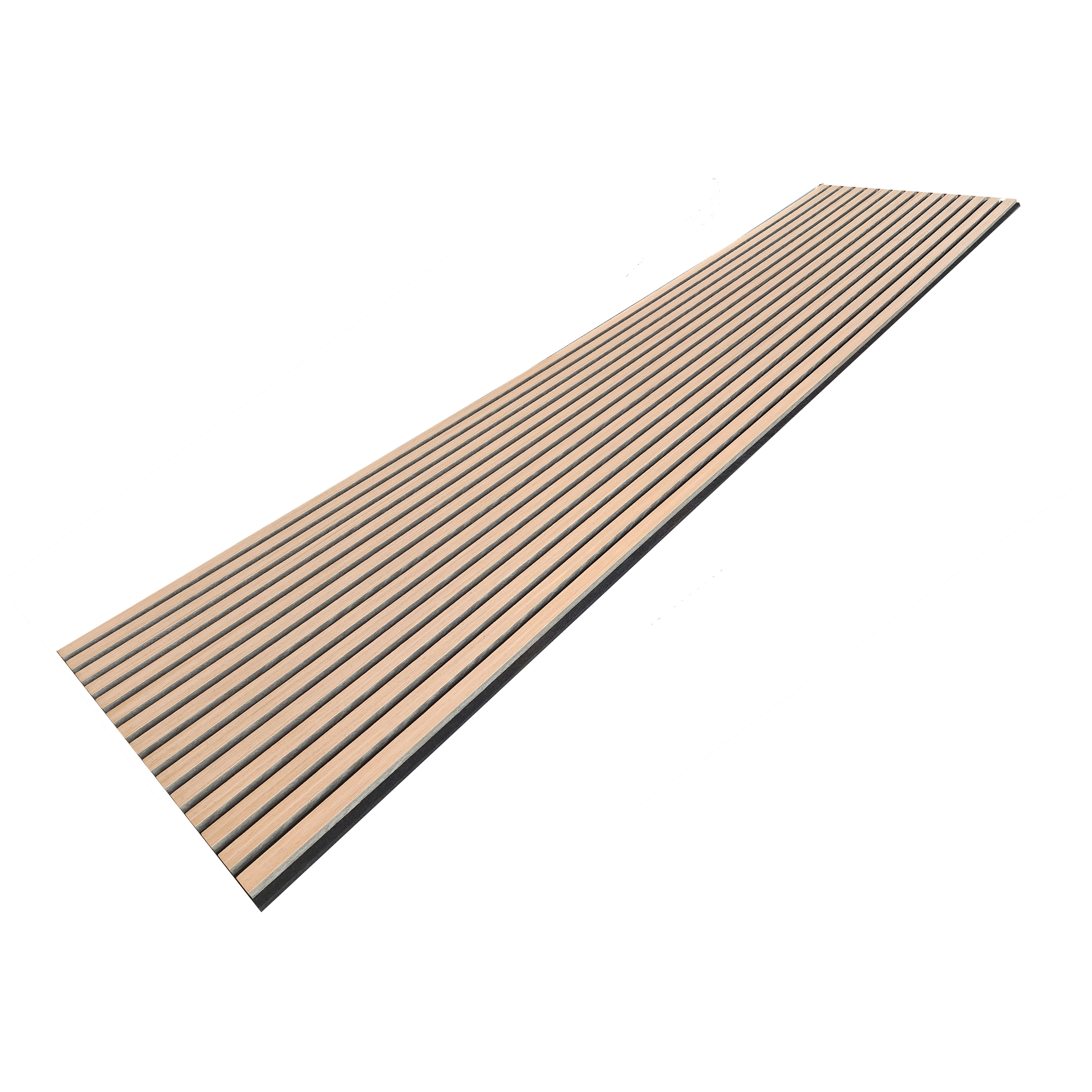 High Quality America Decor Wood Veneer Felt Pet Panel Wood Strip Art Acoustic Panels Soundproof Wall Panels For Wall And Ceiling