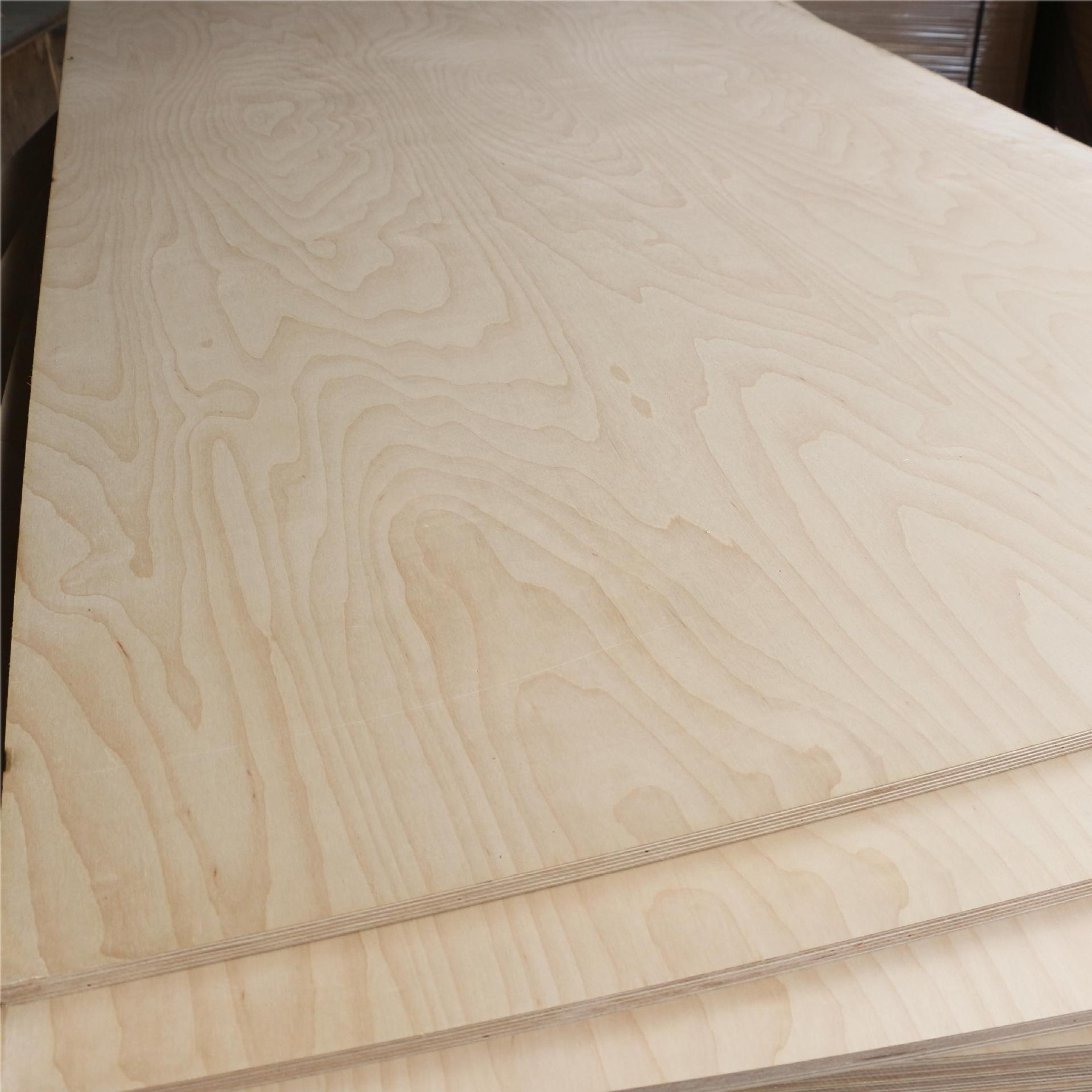 1220*2440mm size poplar core Commercial plywood 3-18mm plywood package grade and furniture usage