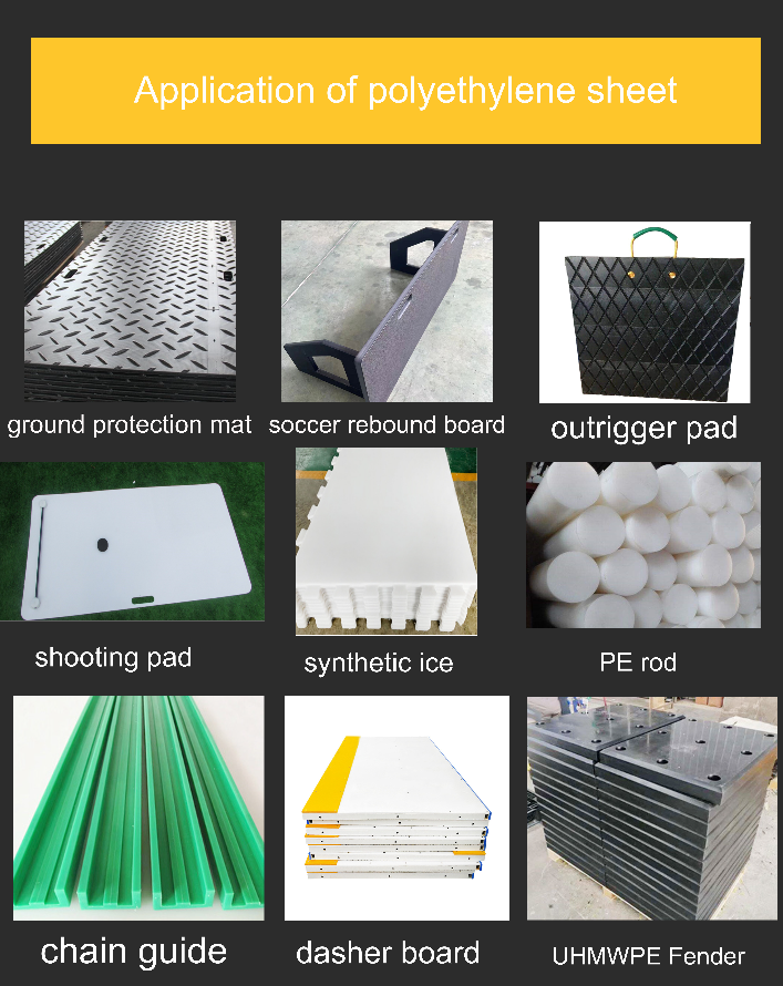 good quality hard 4x8 ft uhmwpe plastic sheet uhmwpe sheet hdpe blocks