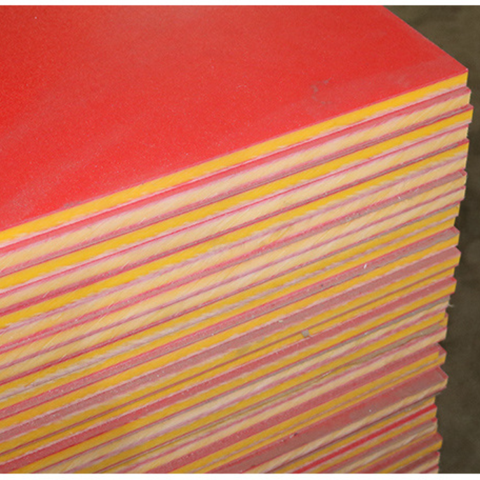 new arrival extrusion sandwiches plastic 4x8 red hdpe  sheet/panel/boad