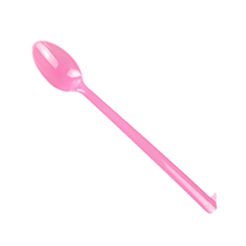 Disposable plastic spork Fondue Spoon And Cake Dessert Plastic Fork