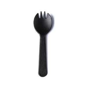 Disposable plastic spork Fondue Spoon And Cake Dessert Plastic Fork