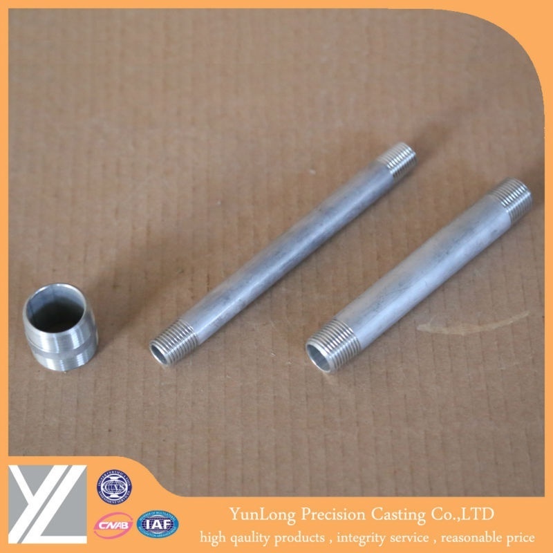 304 Stainless Steel Nipple 1/2 BSP Thread nipple class 150 Tube Fitting